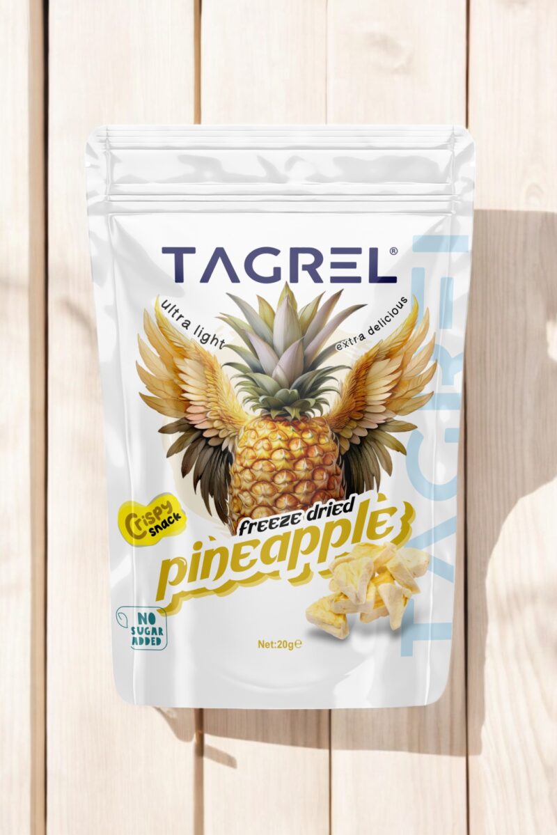 TAGREL FREEZE DRIED PINEAPPLE ANANAS - Görsel 3