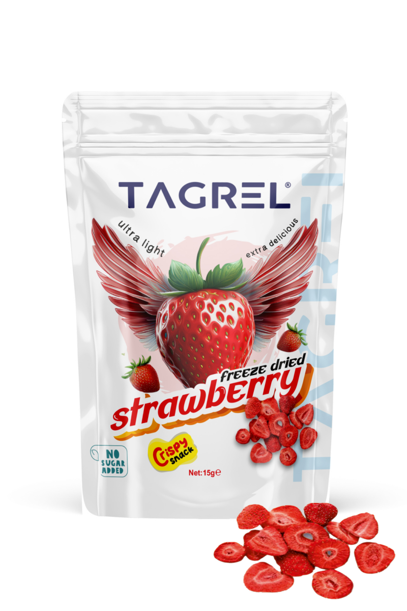 TAGREL FREEZE DRIED STRAWBERRY ÇİLEK - Görsel 2