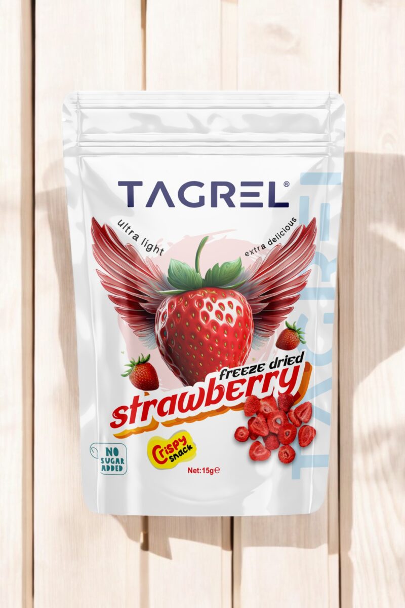 TAGREL FREEZE DRIED STRAWBERRY ÇİLEK - Görsel 3