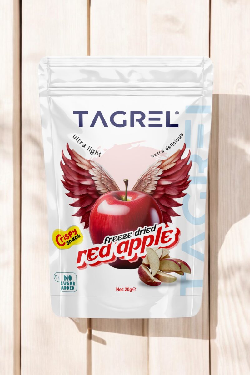 TAGREL FREEZE DRIED APPLE ELMA - Görsel 3