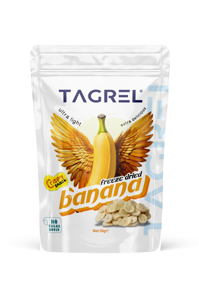 TAGREL FREEZE DRIED BANANA MUZ