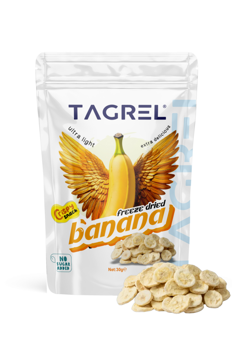 TAGREL FREEZE DRIED BANANA MUZ - Görsel 2