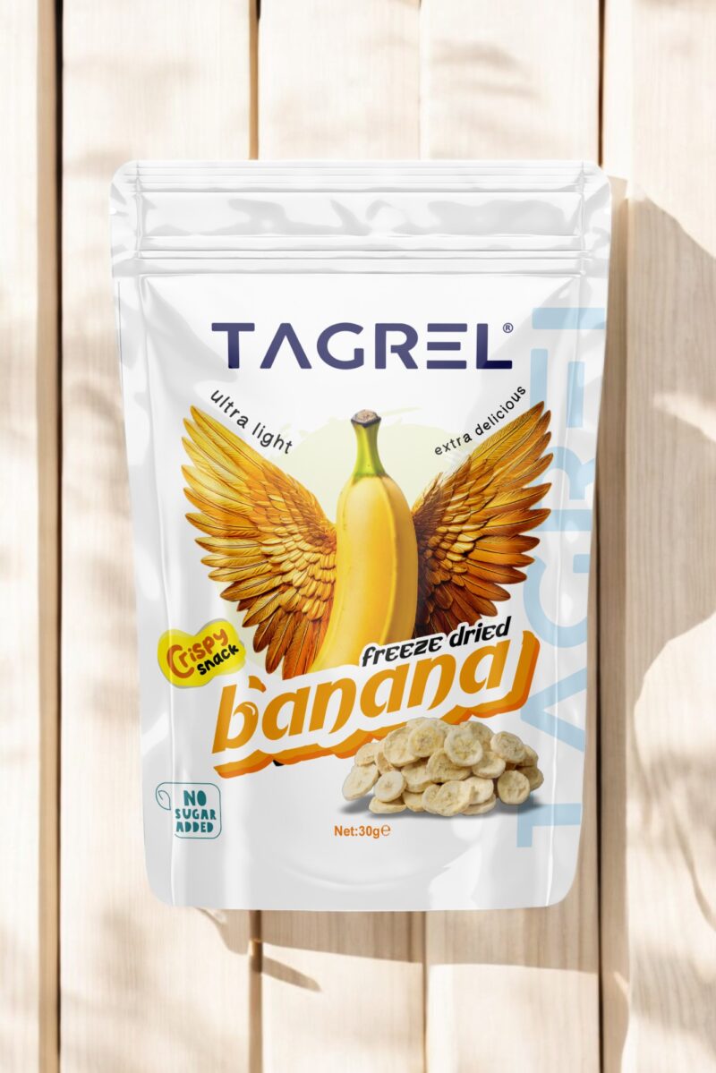 TAGREL FREEZE DRIED BANANA MUZ - Görsel 3