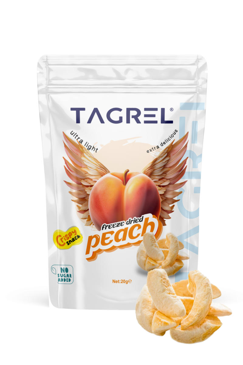 TAGREL FREEZE DRIED PEACH ŞEFTALİ - Görsel 2