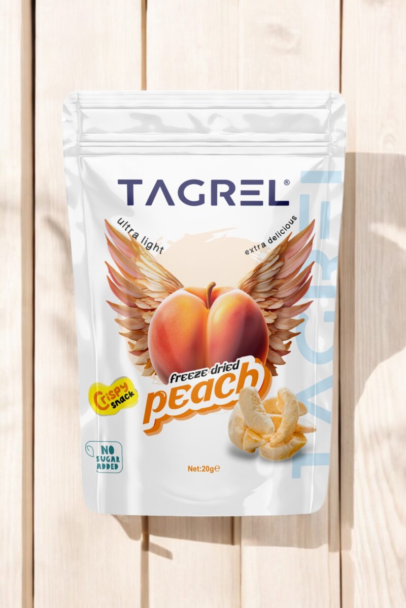 TAGREL FREEZE DRIED PEACH ŞEFTALİ - Görsel 3
